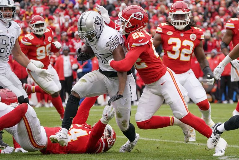 The Raiders' Running Game vs. the Chiefs' Run Defense