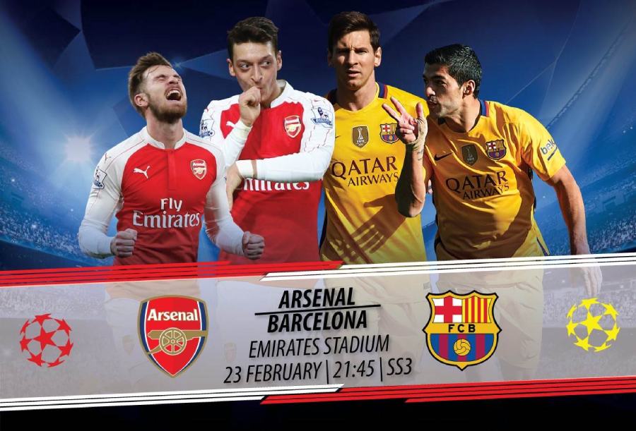 FC Barcelona Vs Arsenal Lineups