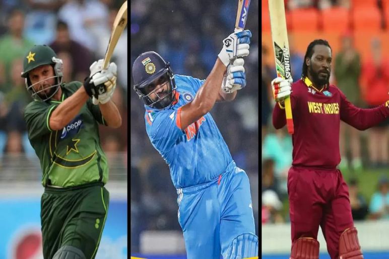 Most Sixes In International Cricket