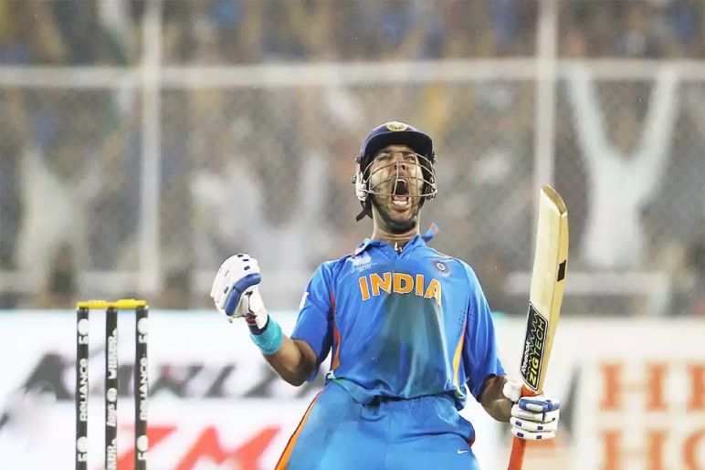 Yuvraj Singh:  Against Australia In The Year 2007 -119 Meters In Length